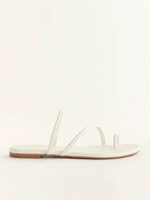 xoxoklowe | Shoes | Neon Hot Pink Toe Ring Minimalist Strappy Sandals |  Poshmark